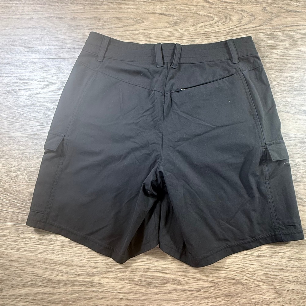 L.L. Bean Women's Multisport Trail Shorts, Black, SIze 10 Cargo Outdoor HIking - Picture 7 of 12
